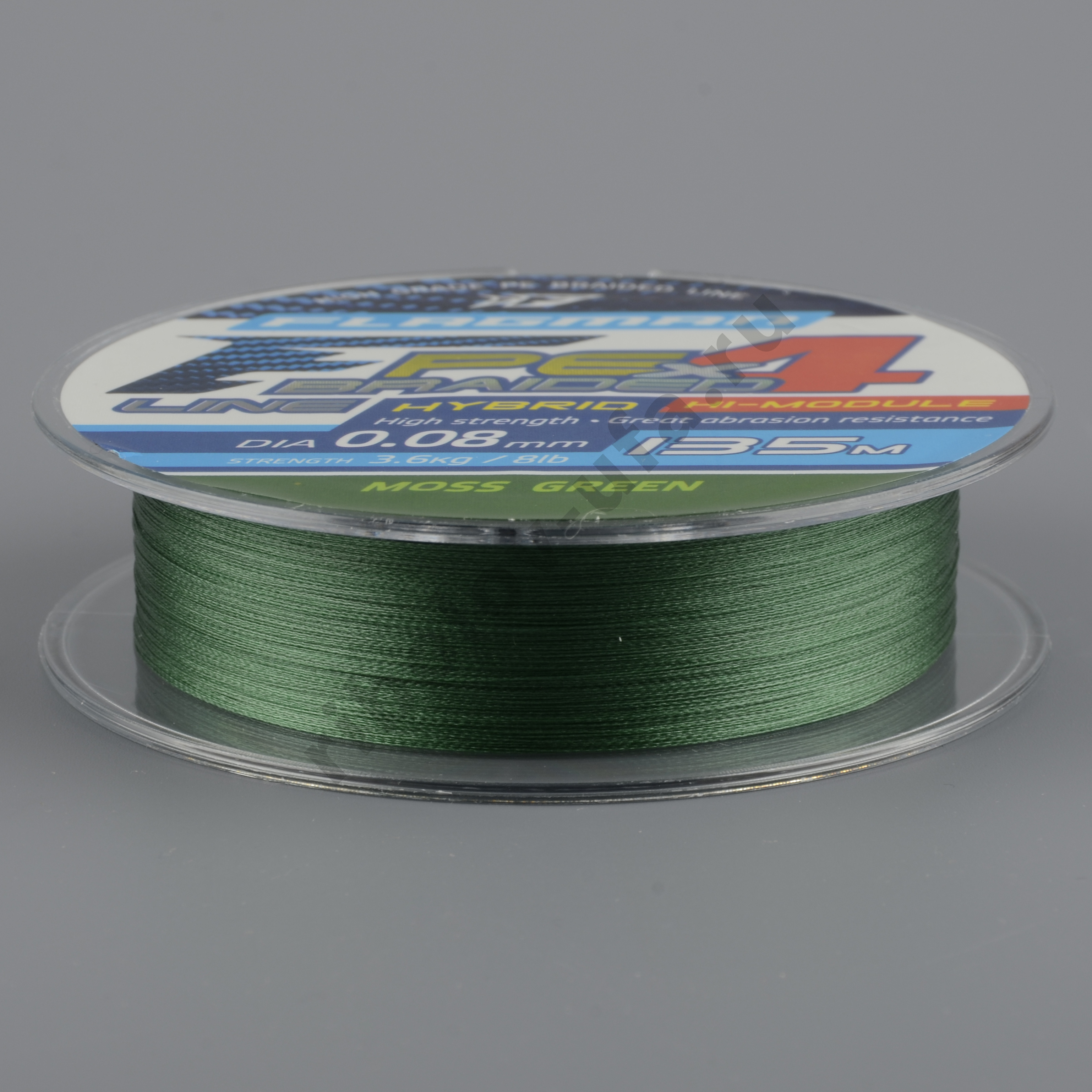 Шнур Flagman PE Hybrid F4 Feeder 135м Moss Green 0,08м 3.6кг