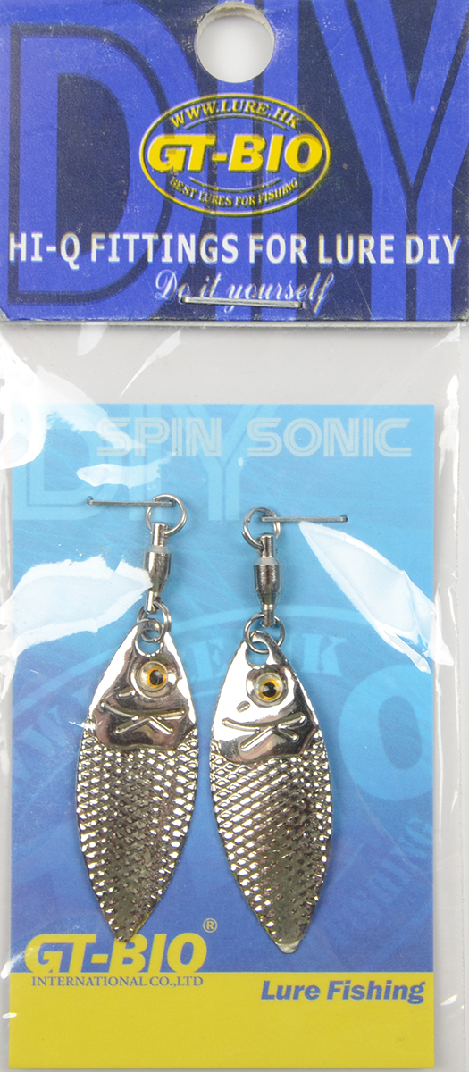 Застежка с вертлюгом на подшипнике Gt-Bio  + лепесток  fish type#1