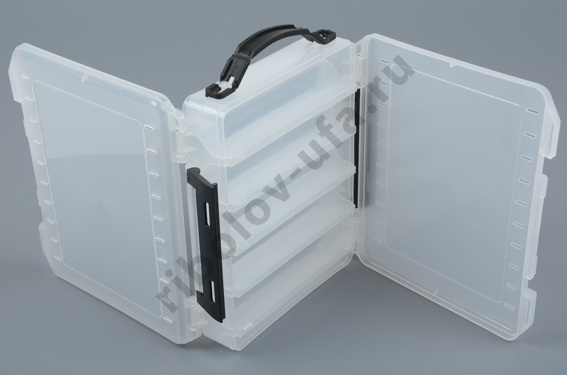 Коробка Kosadaka 20*17.5*5см двухсторонняя, прозрачная