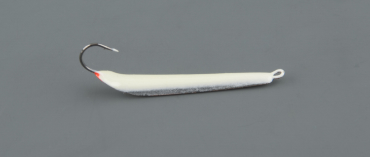 Блесна зимняя Пирс Гвоздик большой 2,1 гр, медь+СН, с 1-м крючком