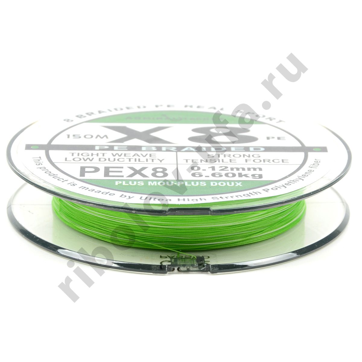 Шнур плетёный Admiral Fishing Line X8 150м 0,06мм