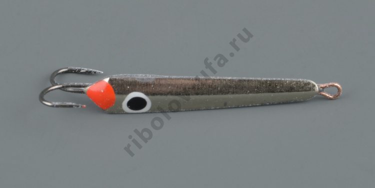 Блесна зимняя Пирс Лонг большой 1,7 гр., нейзильбер+СН, с 2-мя крючками
