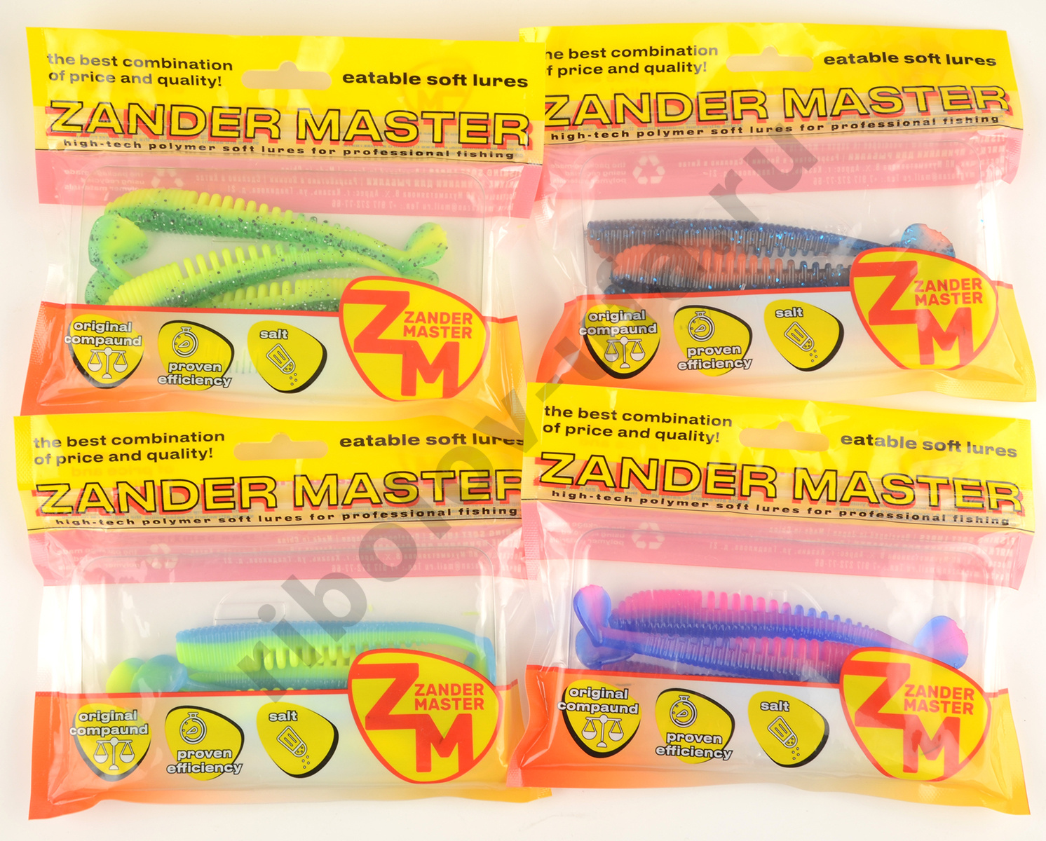 Силиконовая приманка Zander Master Avaruna 100мм, 5.3гр цв. 05