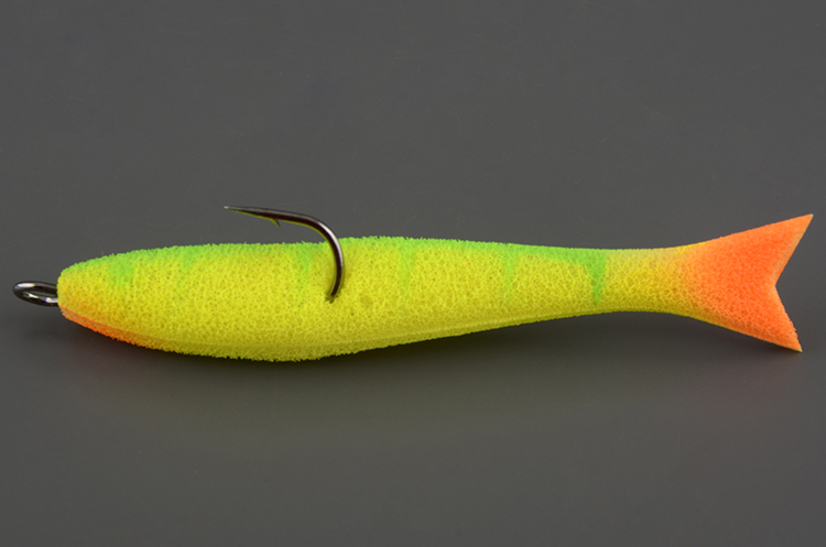 Рыбка поролоновая ЛП Мормыш неперфорированная 6 см цв. 05 (5 шт/уп)