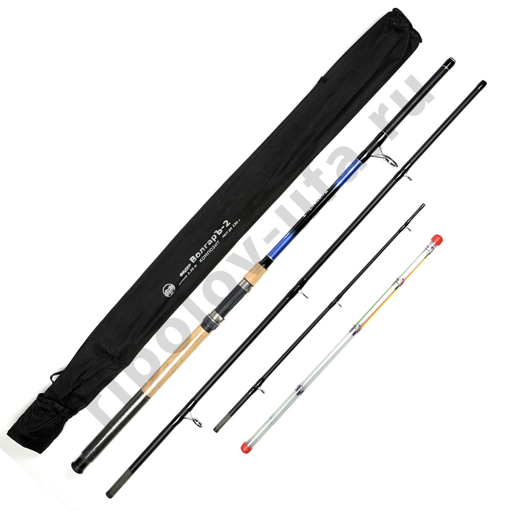Удилище фидерное Volzhanka Волгаръ2 3.3м (3 секций+3) до 130 композит