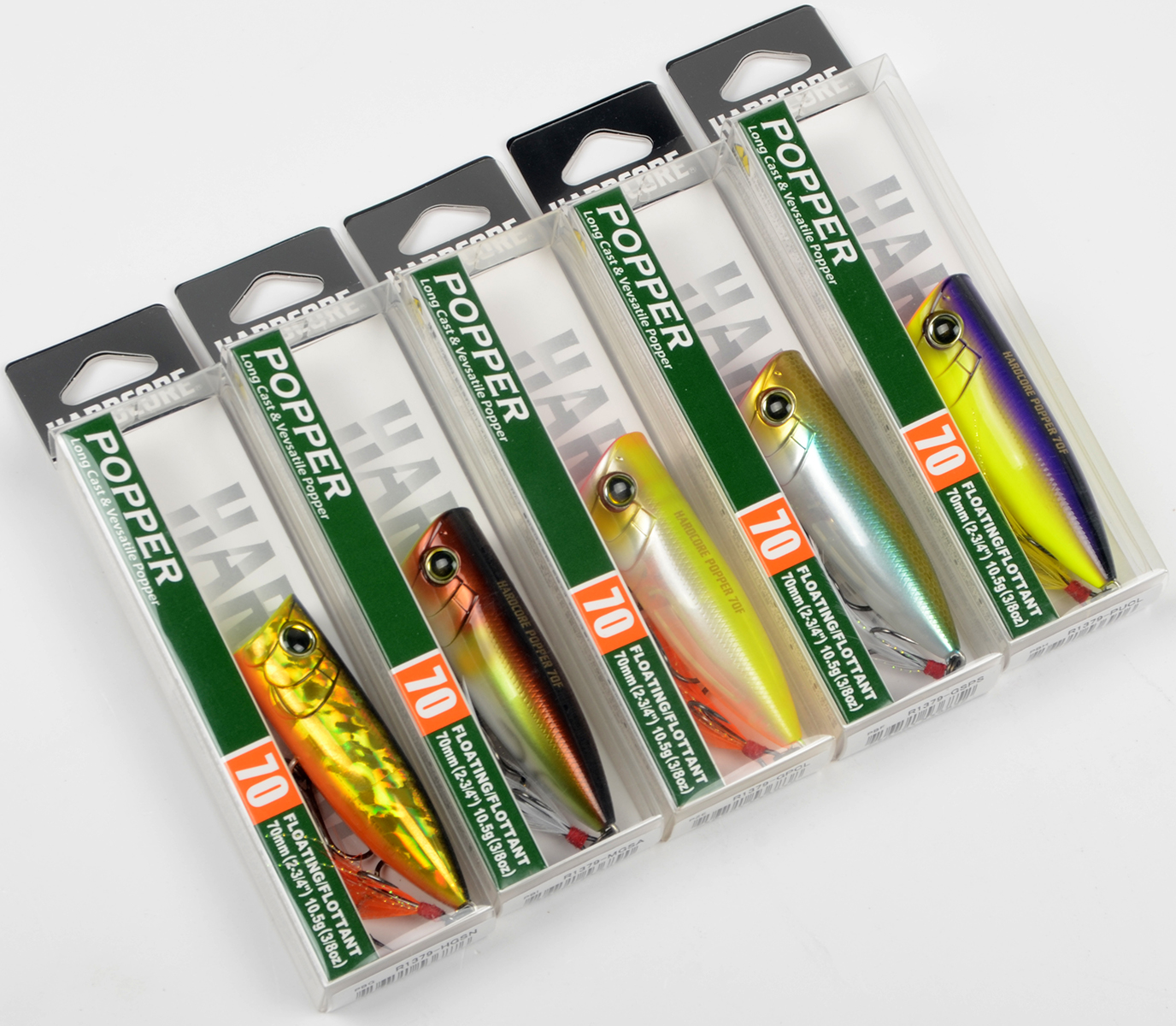 Воблер Yo-Zuri  R1379 Hardcore Popper 70F 10.5гр цв. MGSA