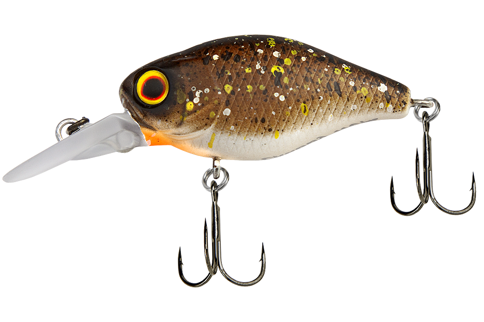 Воблер Jackall Chubby 38 MR дл. 3.8 см, гл. 0-1.0 м, 4.2 гр., цв. brown bug