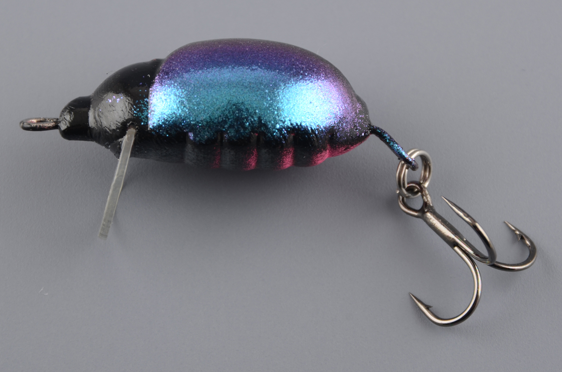 Воблер Белоречье Кренк Жук 3D 2гр тройник №10, цв. 2113