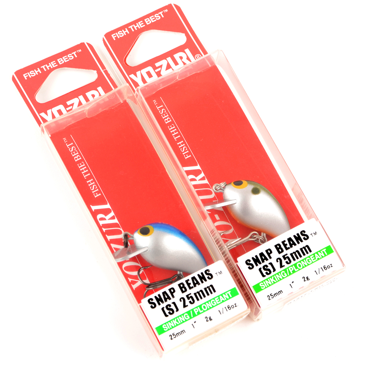 Вoблер Yo-Zuri R1217 Snap Beans 25S., 25 мм, 2 гр. цв. B