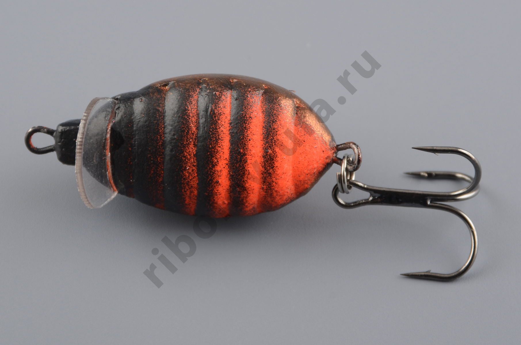 Воблер Белоречье Кренк Жук 3D 4гр тройник №6, цв. 4701