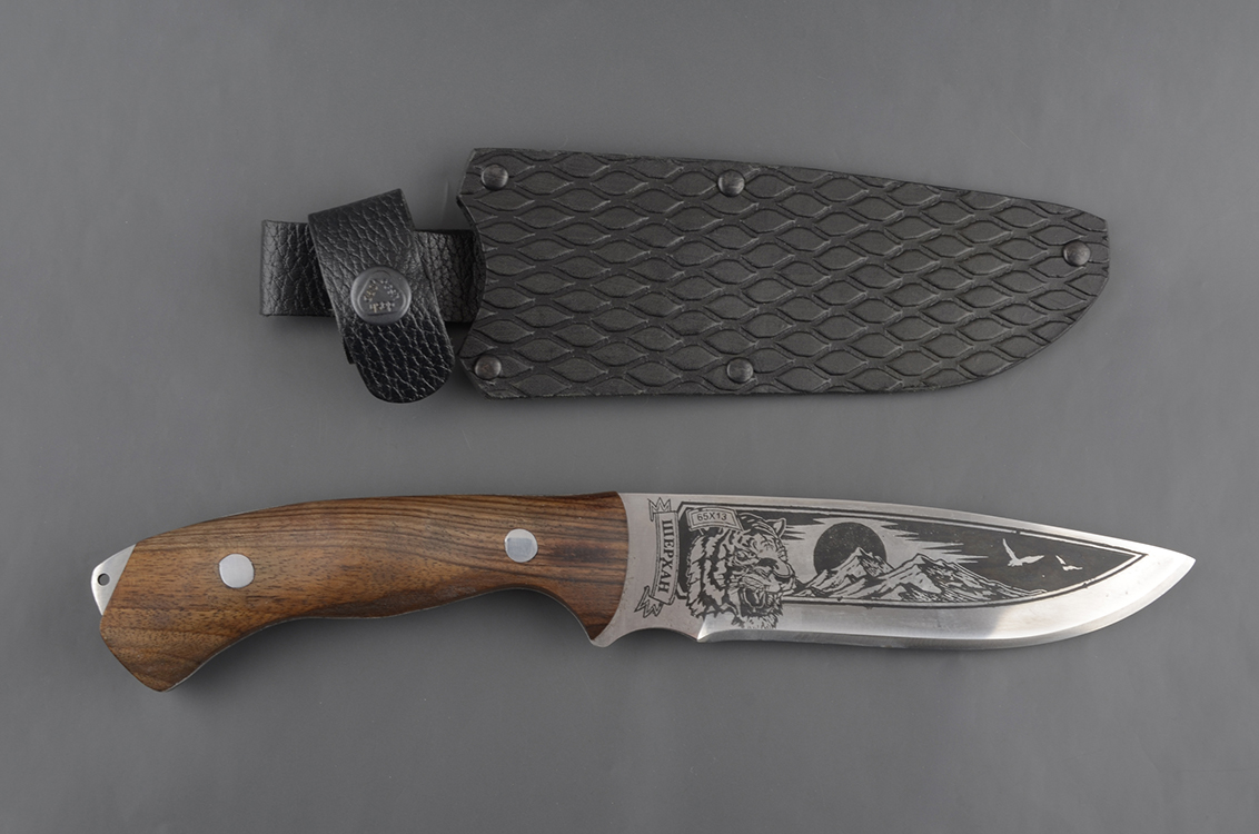 Нож No name Кизляр Шерхан дерев. ручка