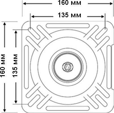 Стойка под сиденье 178мм C12573