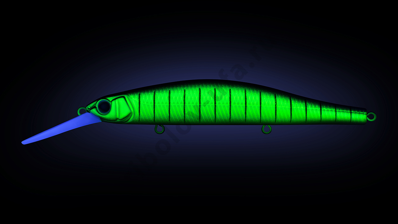 Воблер Strike Pro Inquisitor MDR 110SP нейтр.пл.,17.3гр. (1.0-2.5м) кр.Owner  EG-193BXL-SP#597S