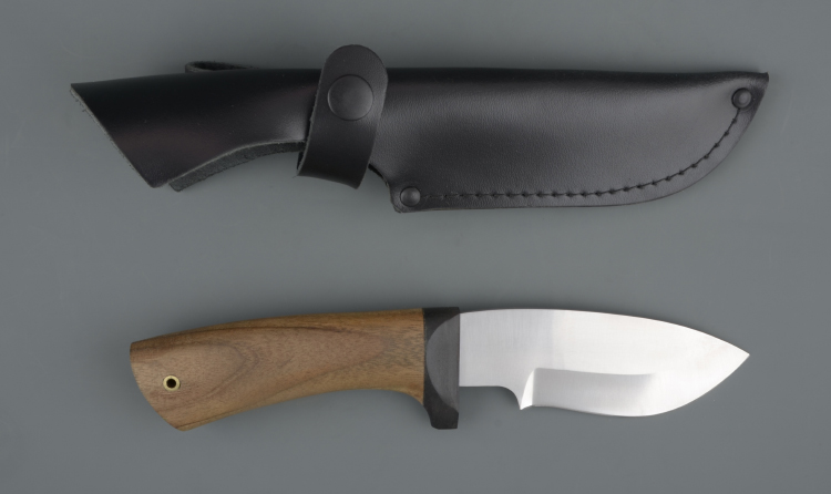 Нож упрощ. Альпинист 2У, кованая нерж.сталь,(ручная работа) 