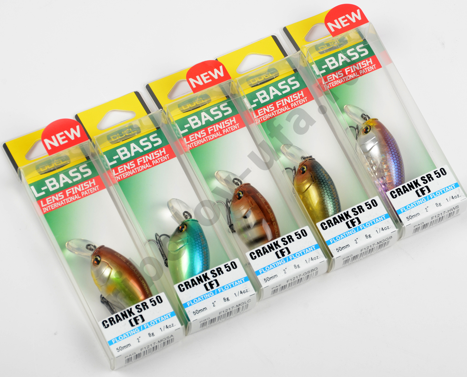 Вoблер Yo-Zuri F1217 - L-Bass Crank SR 50F 8гр. цв. GSBG