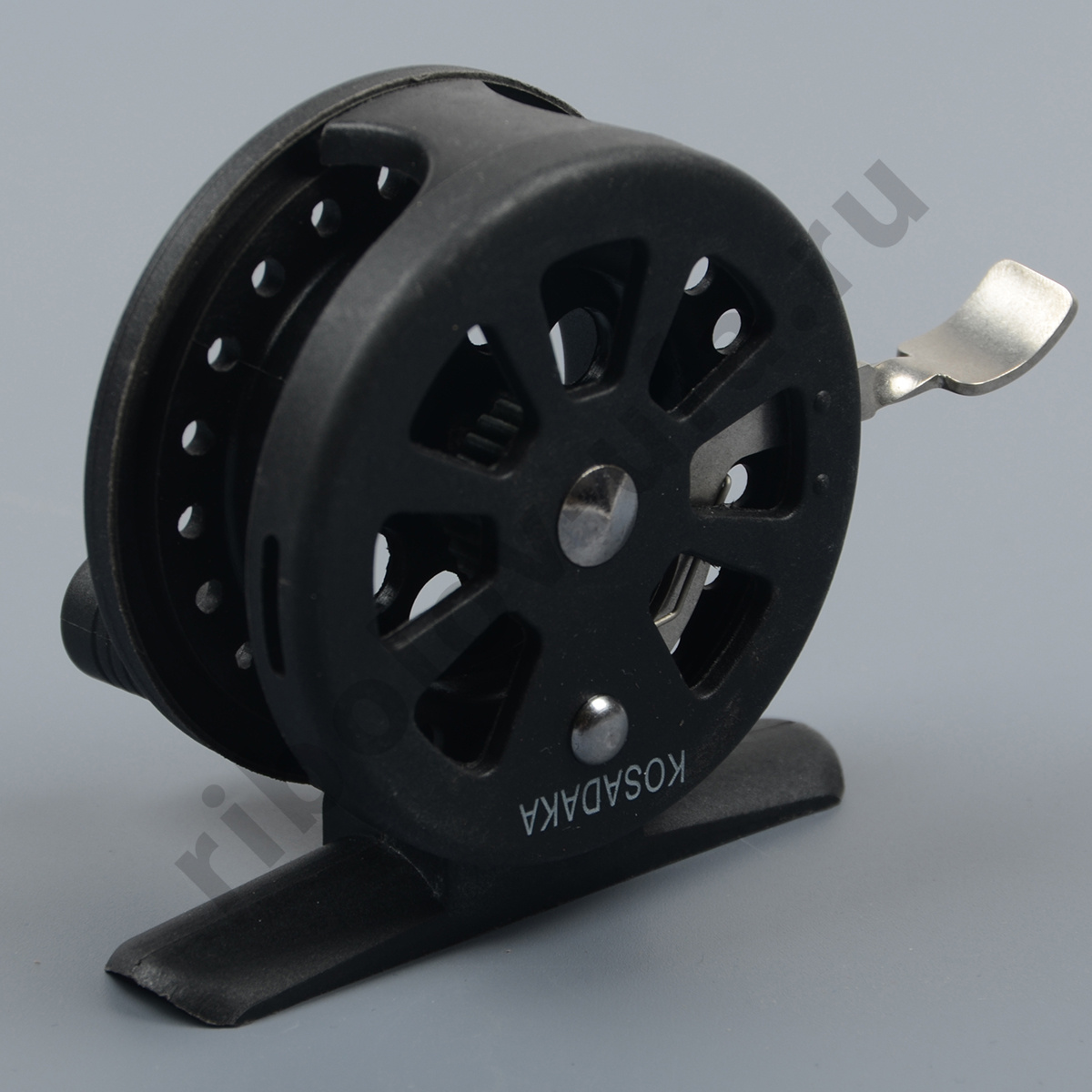 Катушка проводочная Kosadaka Explorer PM 50L универс. пластик. с рычаж. спуском под левую руку