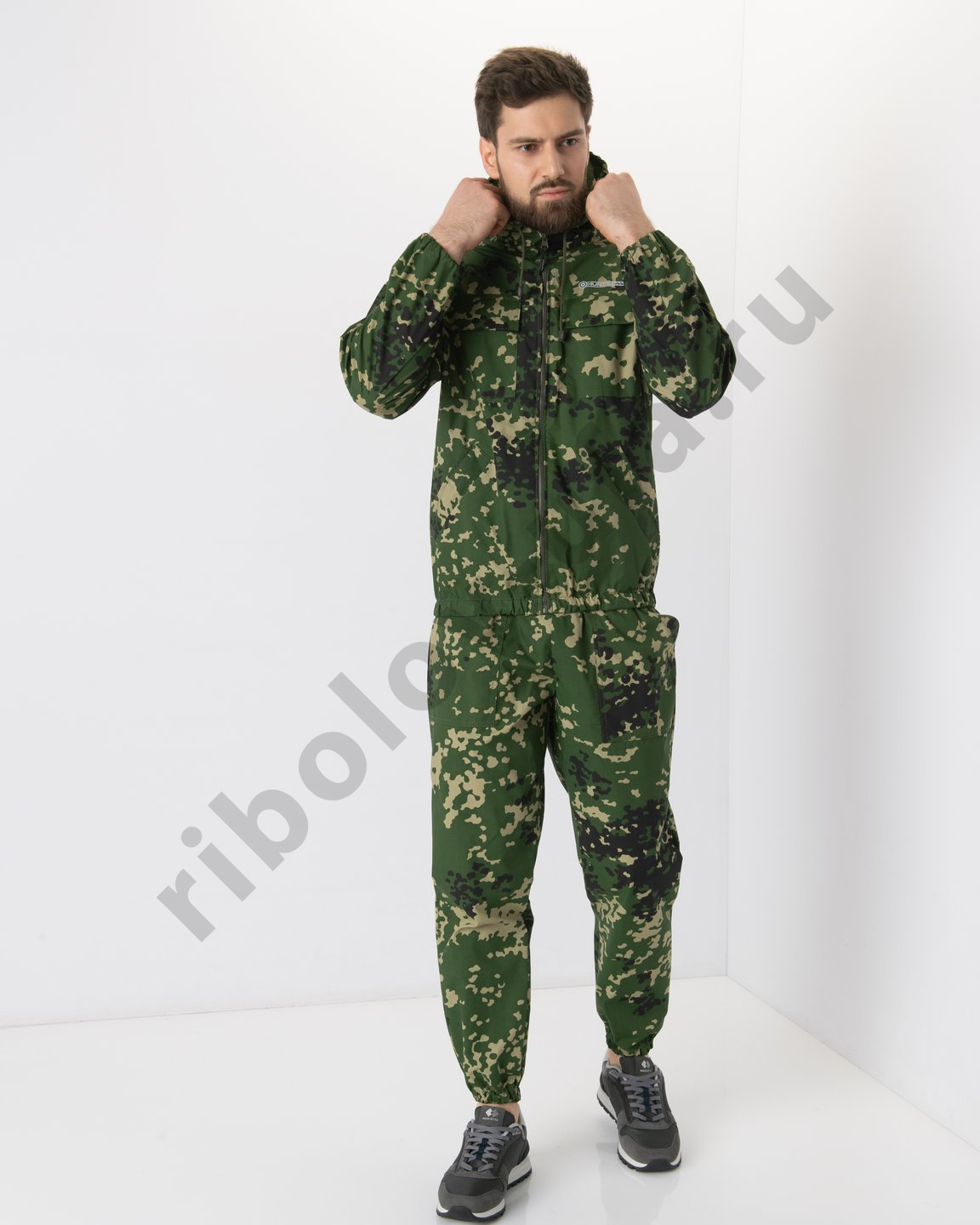 Костюм Huntsman Стрелок Цв. Камуфляж Горох Ткань Смесовая ТС  р. 56-58