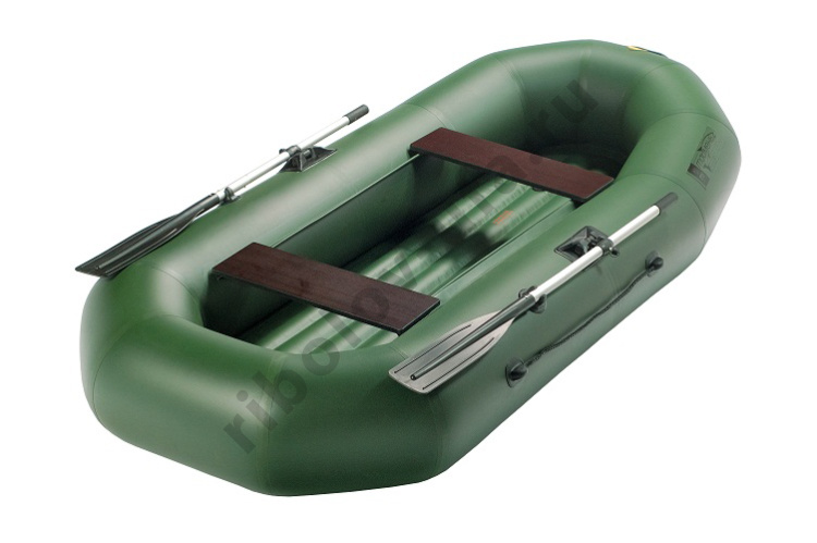 Лодка Таймень NX 270 НД зеленый/черный
