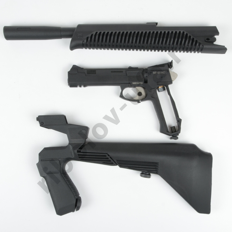 Пистолет пневм. МР-651-07 КС (с ручкой)