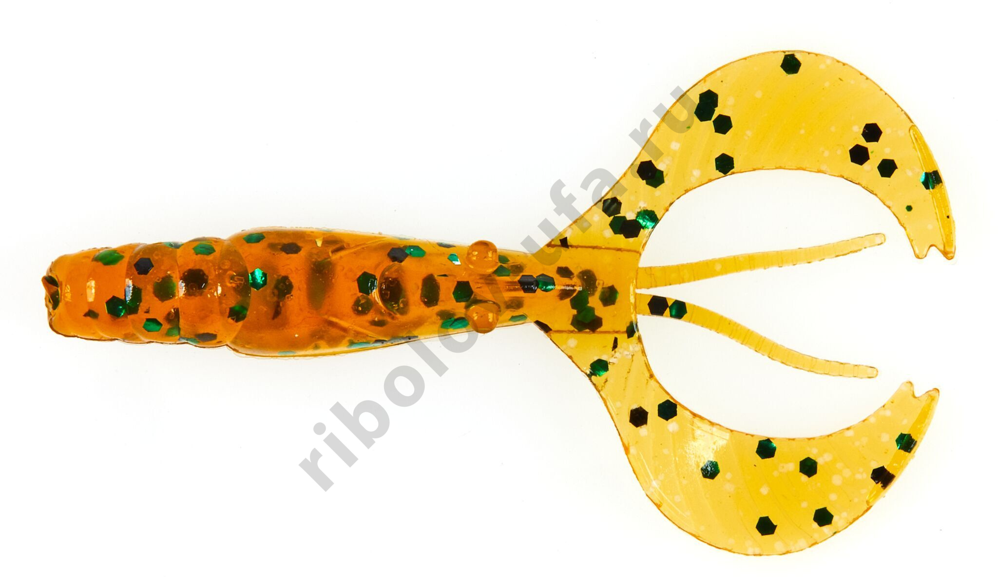 Силиконовая приманка Lucky John Pro Series Curly Shrimp 2.0in 5.0см /PA19