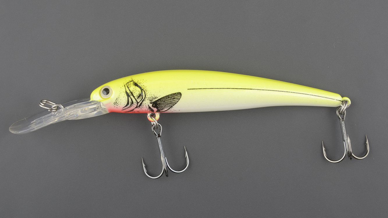 Воблер Bandit B-Shad 9см, 10гр, (2.4-3м) Pearl/Chart Back #15