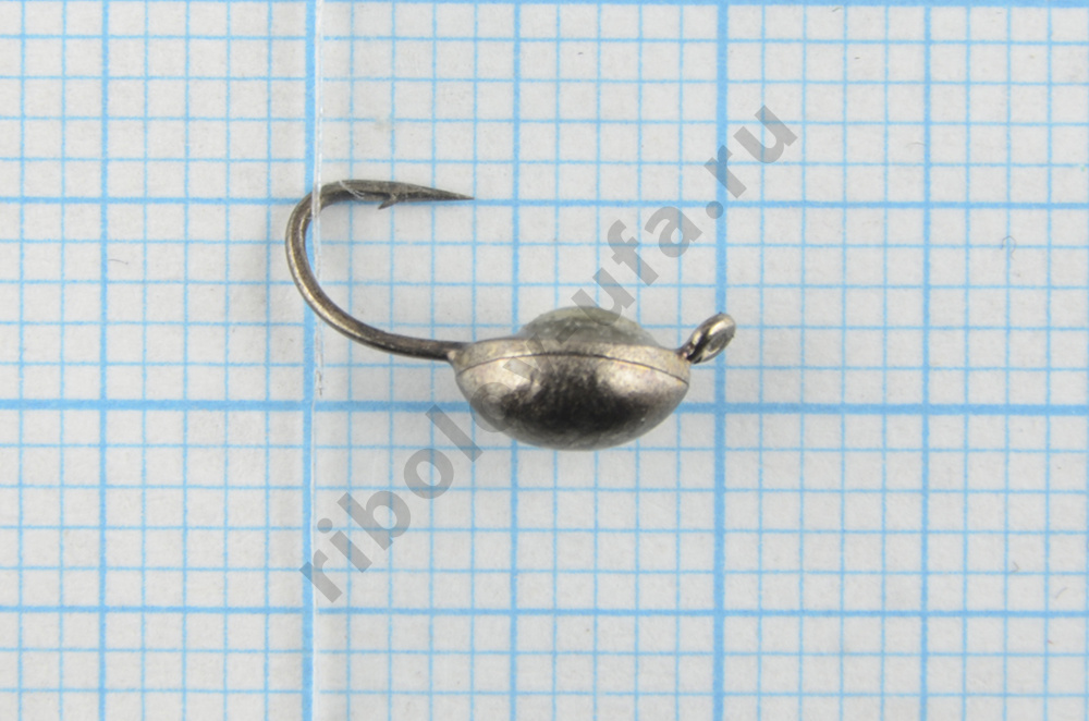 Мормышка вольфрам Bravo Fishing Плавунец с ушком, с 3D глазком 3.0 мм 0.50 гр Bn