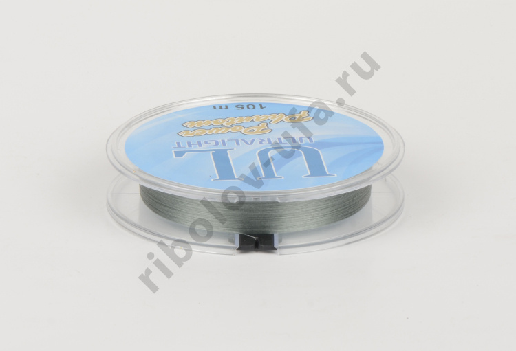 Шнур плетёный Power Phantom 6x Ultralight 105 m 0.07 mm 3.40 kg зеленый