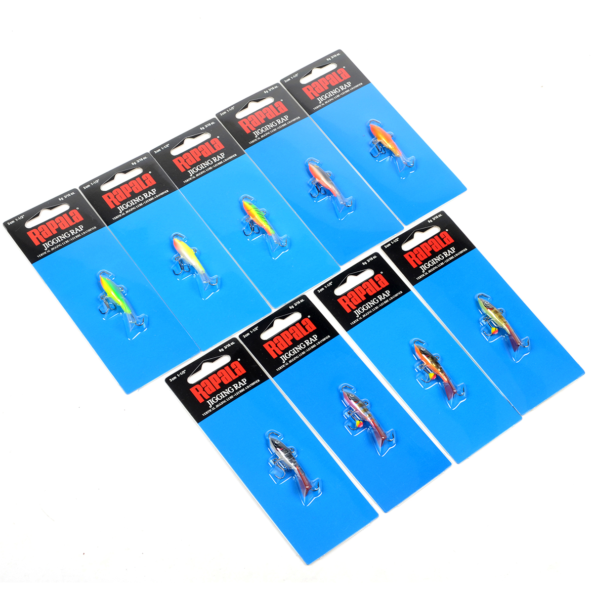 Балансир Rapala Jigging Rap 6гр WH3/STBS