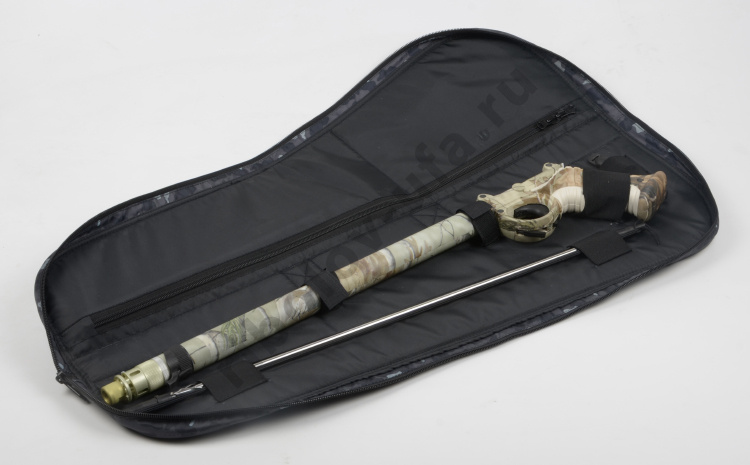 Ружье пневмовакуумное Таймень 600 ф7 (бер.)+Комплект (чехол, гарпун с 2-я фл,упор,насос,зип (к/манж)