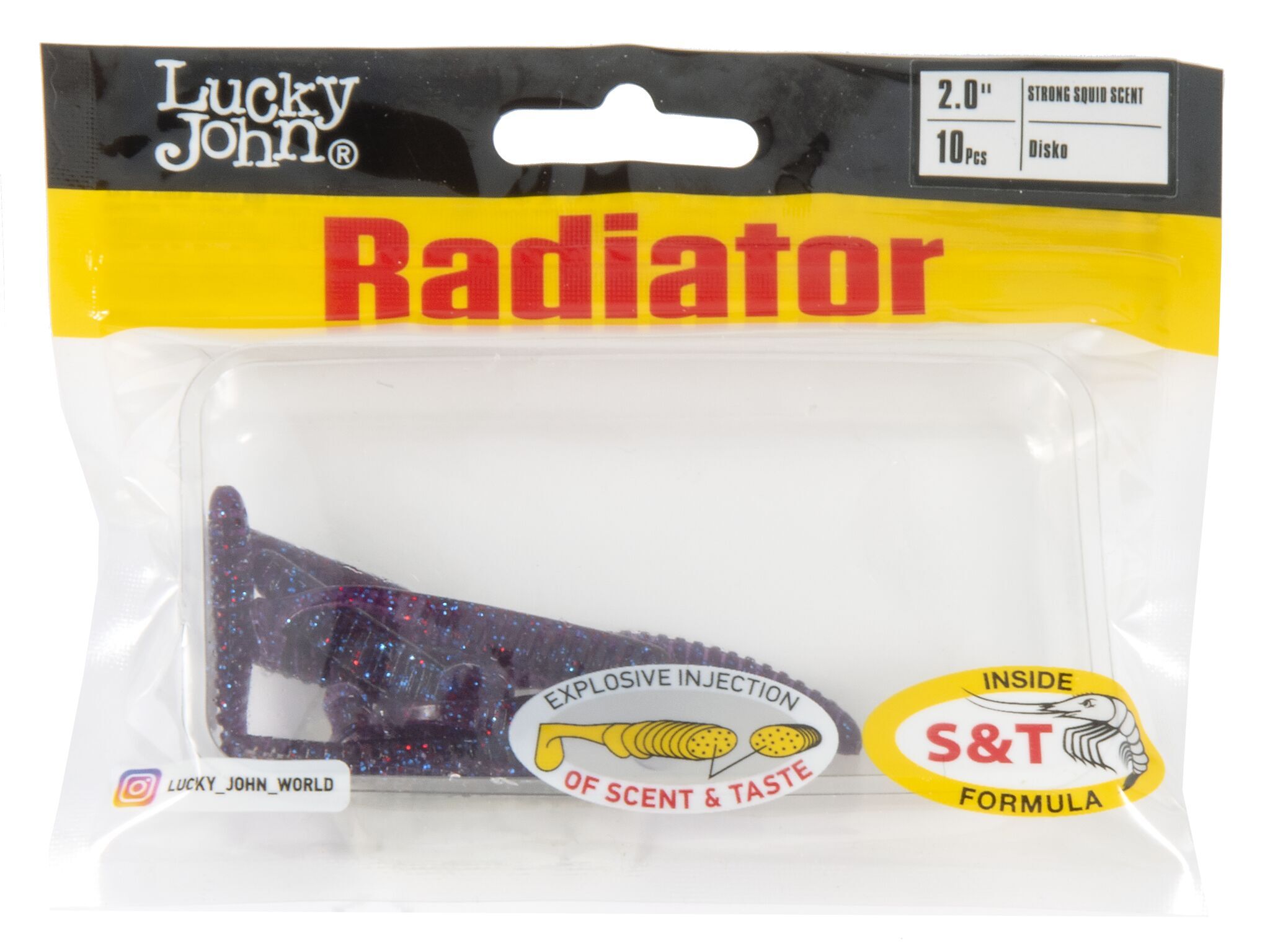Силиконовая приманка Lucky John Radiator 2.0in 5см /S63
