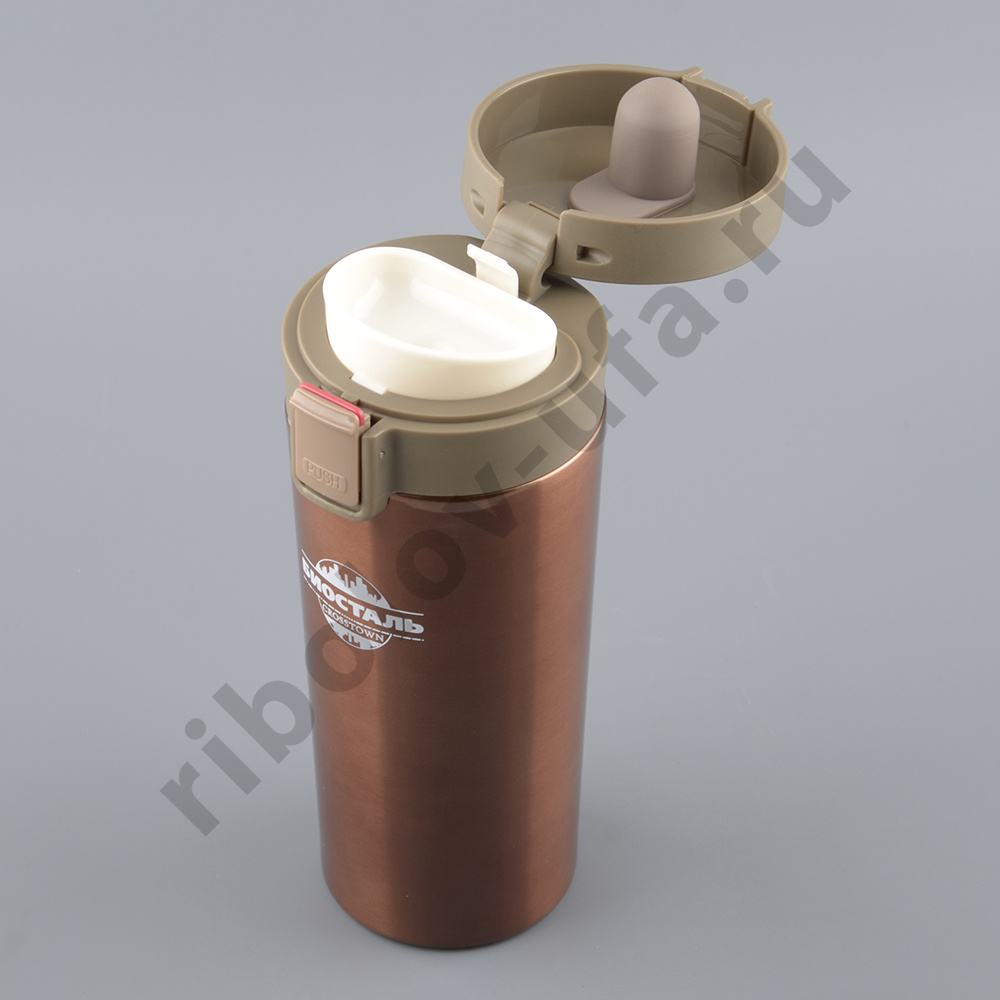 Термос-кружка Biostal- Crosstown 0,4л. цв.Античная бронза (NMT-400B)