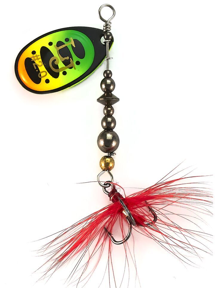 Блесна вращ. Lucky John Bonnie Blade #02, 4.3гр., цв. 008