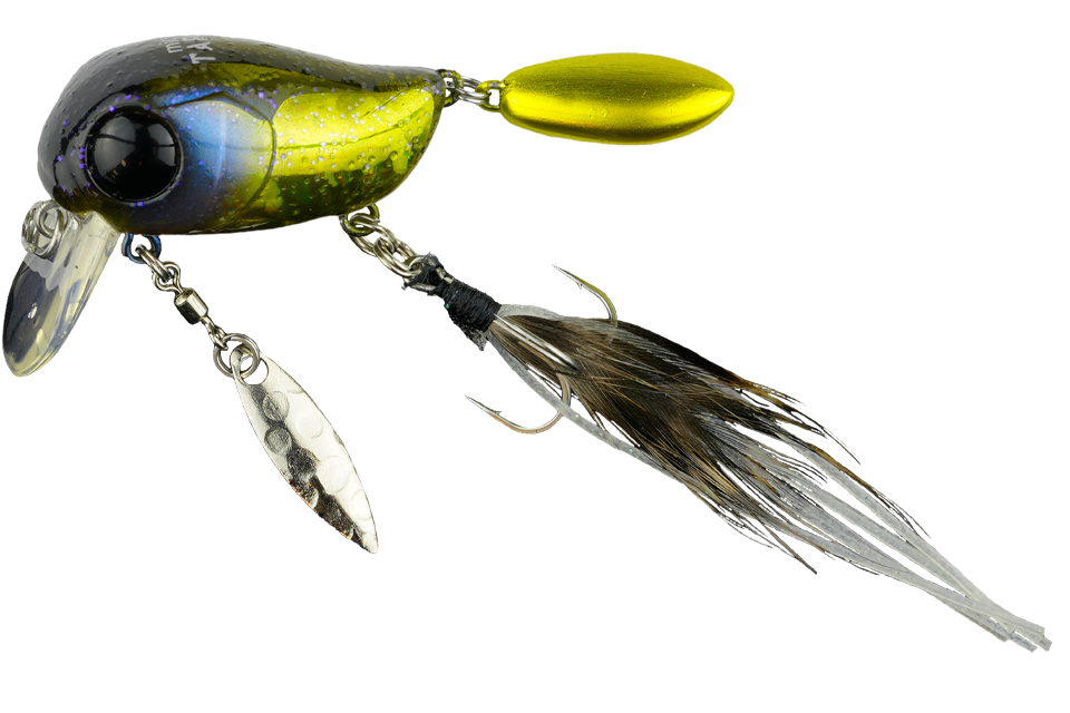 Воблер Jackall Micro Tappy  дл. 5.4 см, гл. 0-0.1 м, 4.8 гр., floating, цв. katsu moebi shad