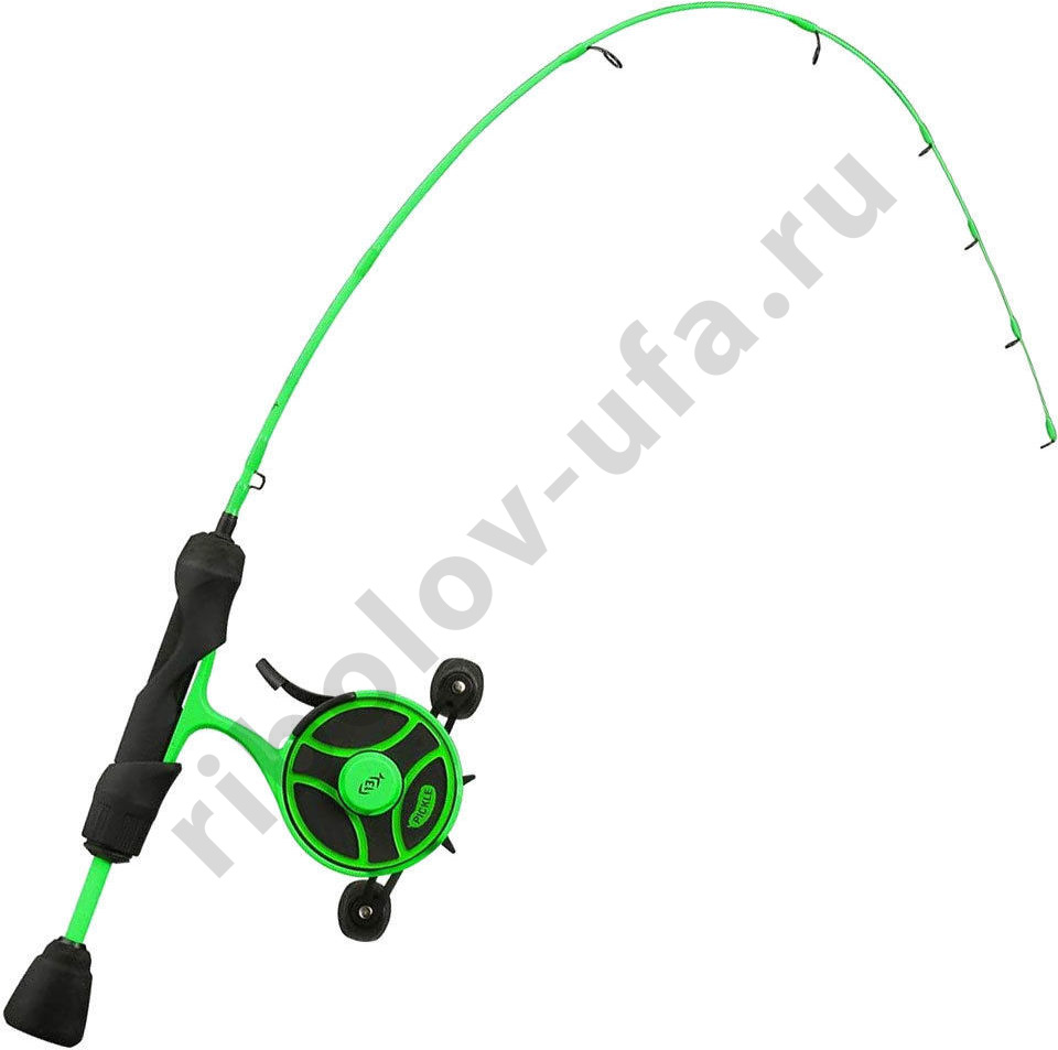 Комбо набор 13 Fishing Radioactive Pickle Ice Combo 27 UL (удочка+катушка под левую руку)