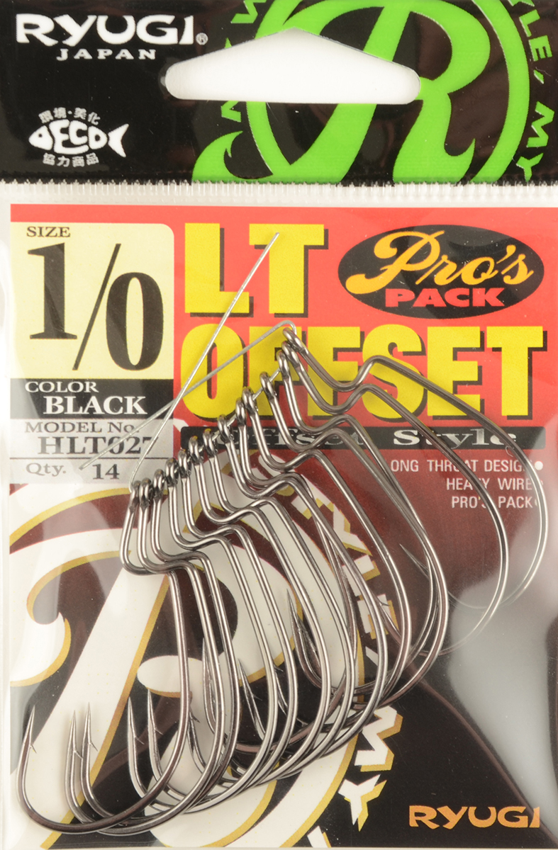 Офсетный крючок Ryugi LT Ofset NS №1/0