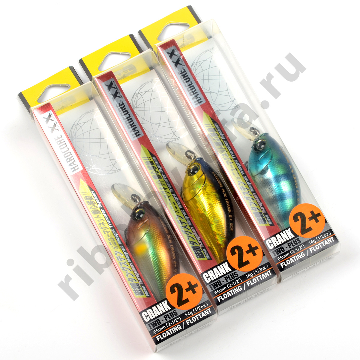 Воблер Yo-Zuri F1101 Hardcore XX Crank 2+ 65 мм 14гр цв.HBG