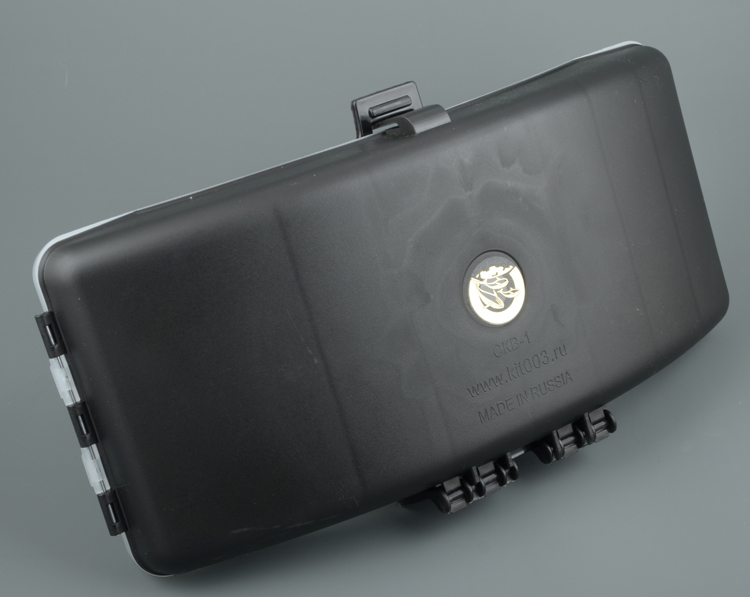 Коробка КС-1 спиннингиста на пояс XZ-1 (300*160*40) цв.черный Три Кита