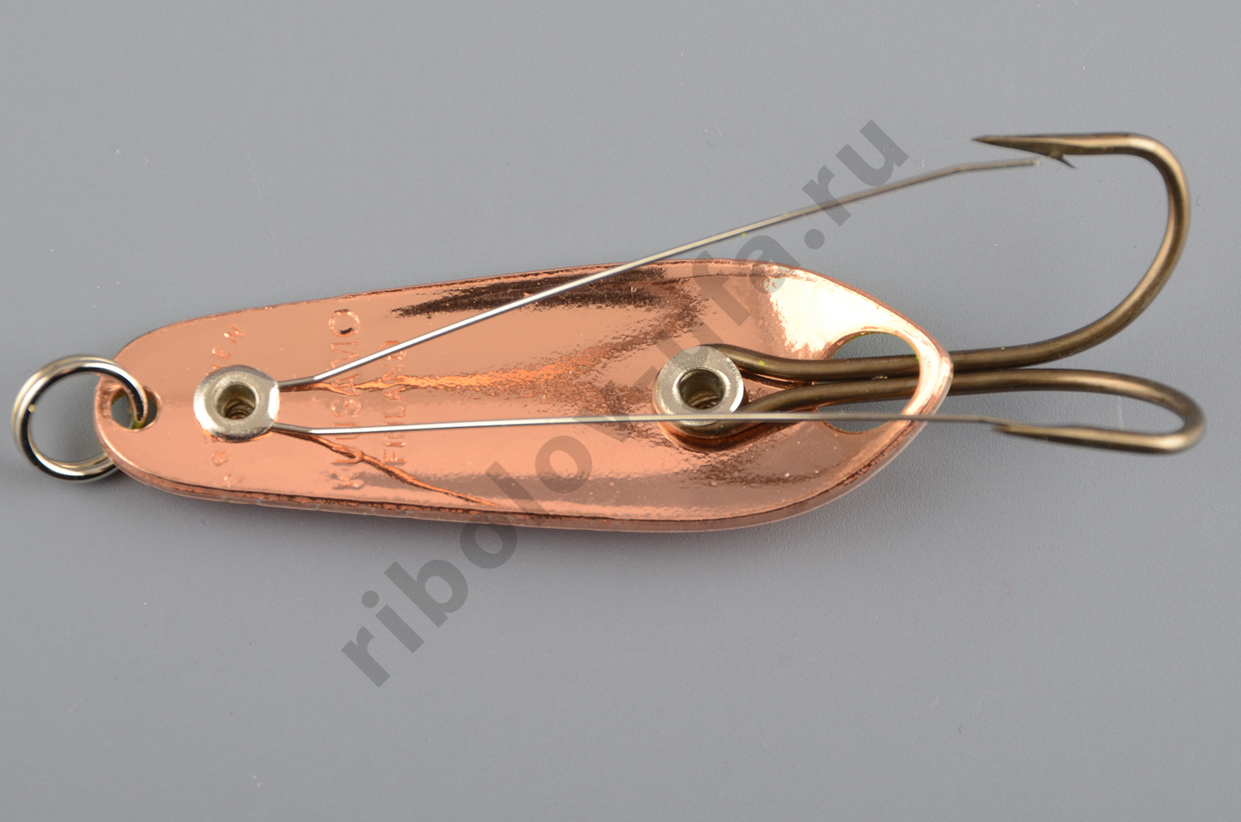 Блесна колеб. Kuusamo Rasanen 50/11 (незацеп.) G/GR/FYe/FR-C, UV