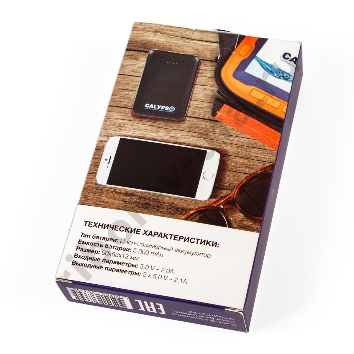 Аккумулятор Calypso внешний, Power bank (5000 mAh)