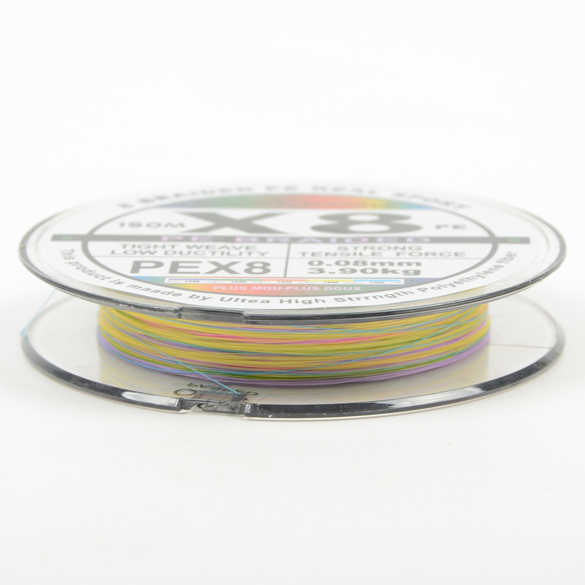 Шнур плетёный Admiral Fishing Line X8 150м multicolor 0,20мм