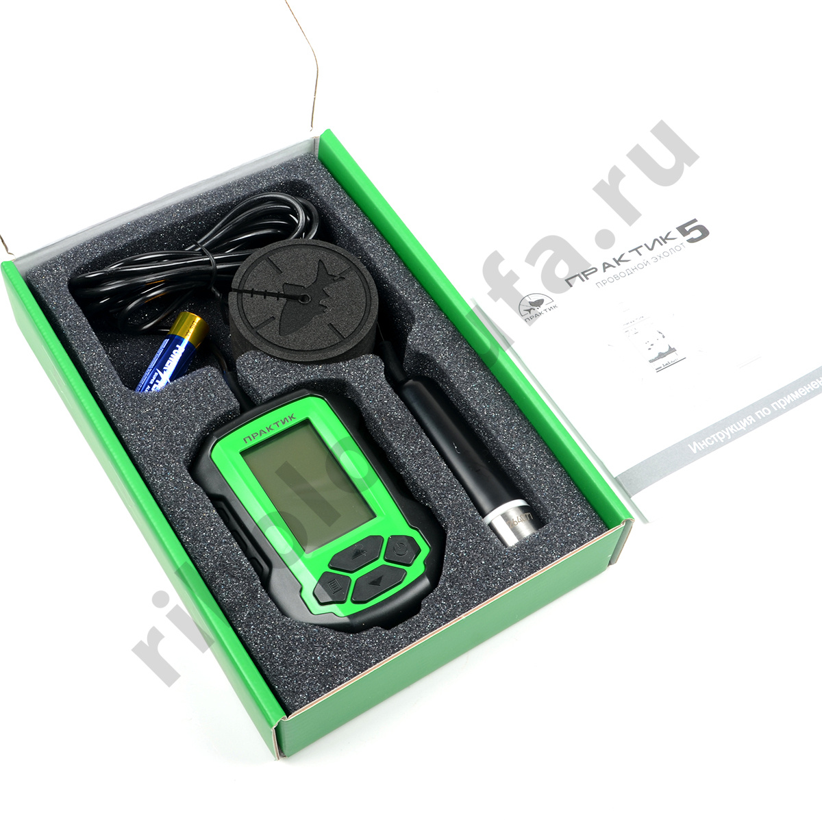 Эхолот Практик 5 (впаянный кабель) 