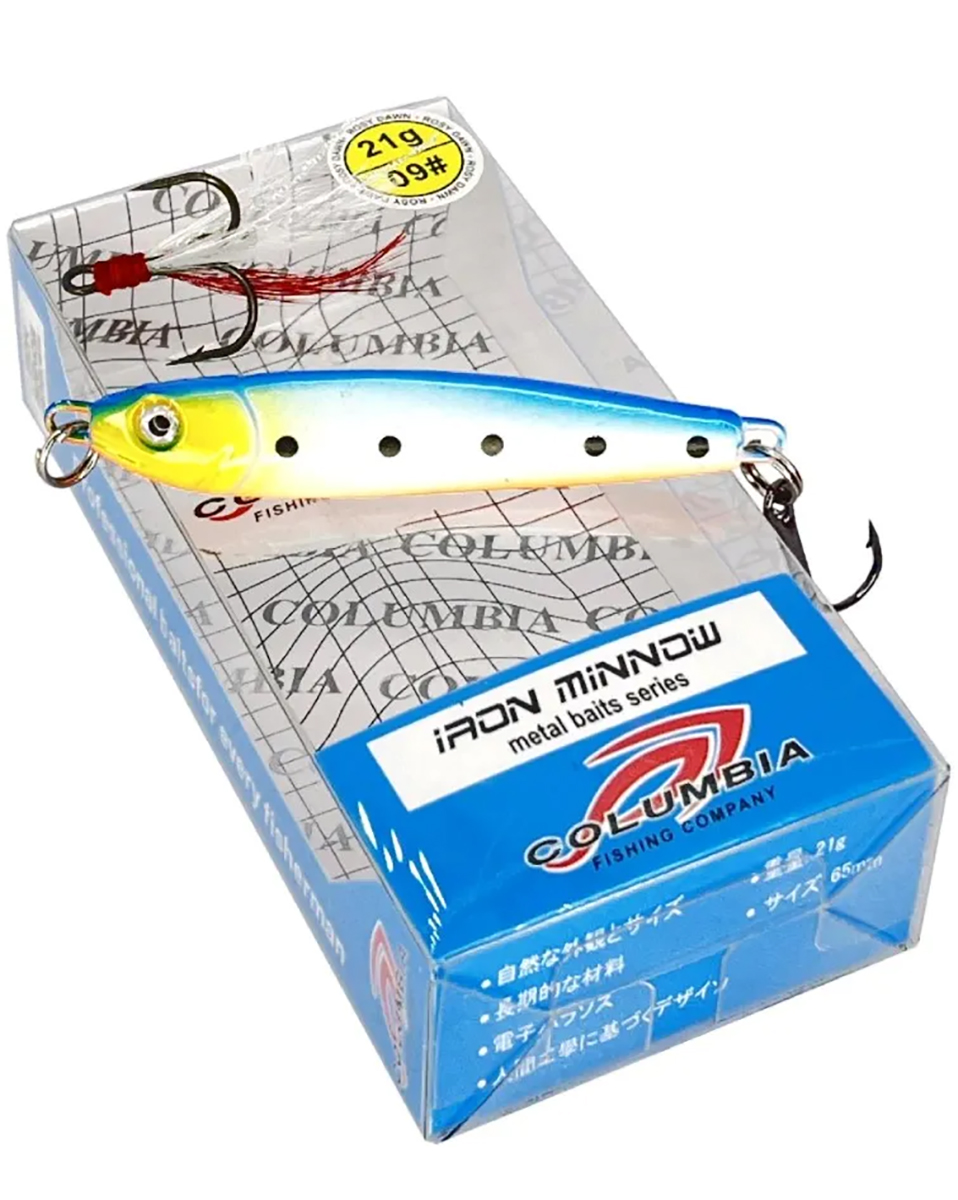 Блесна Columbia Iron Minnow 21гр цв. 02