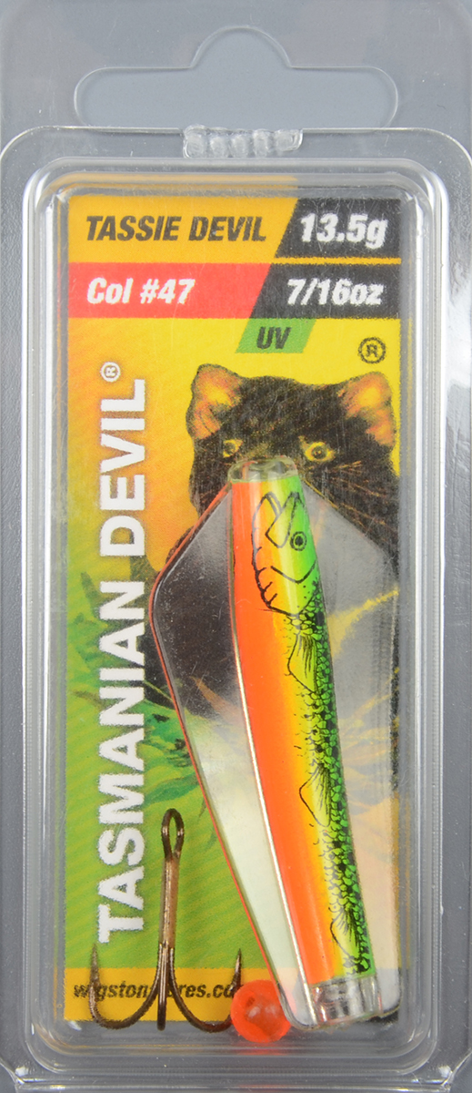 Блесна Wigston Lures Tasmanian Devil 13гр #47 Fire Tiger