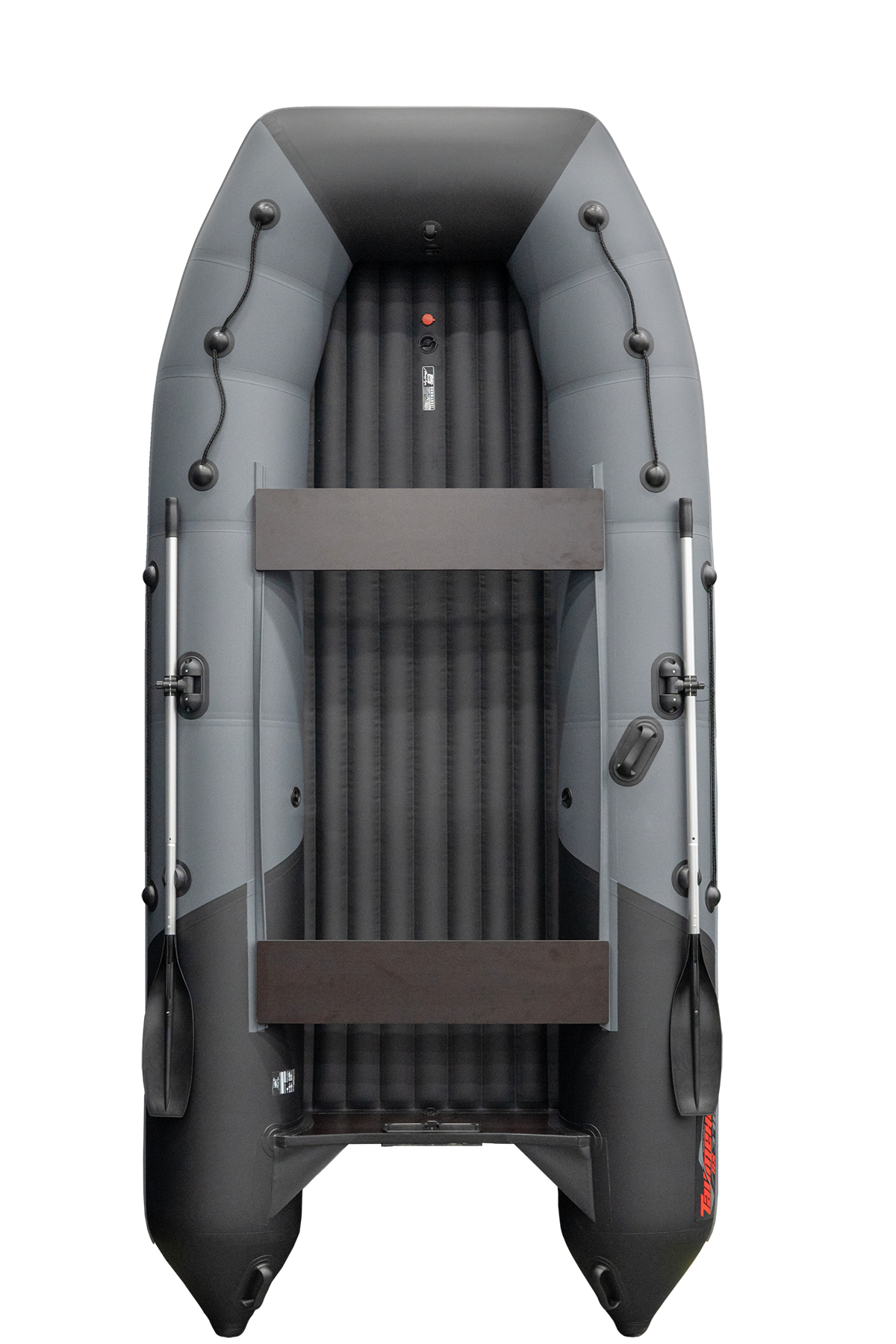 Лодка Таймень RX 3700 НДНД  графит/черный