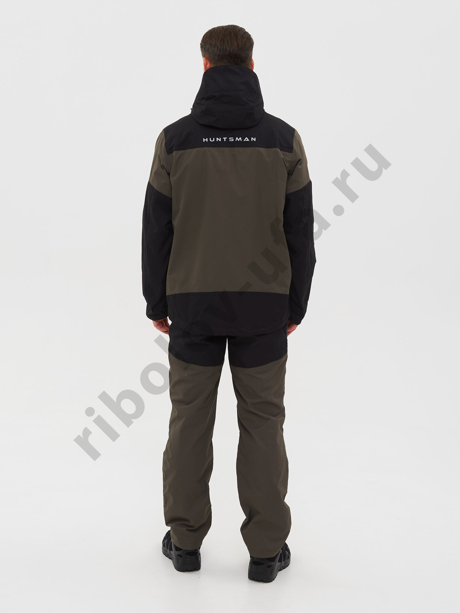 Костюм демисезонный Huntsman Торнадо (до 0 С) цв. Хаки, ткань Breathable р. 48-50, рост 170-176