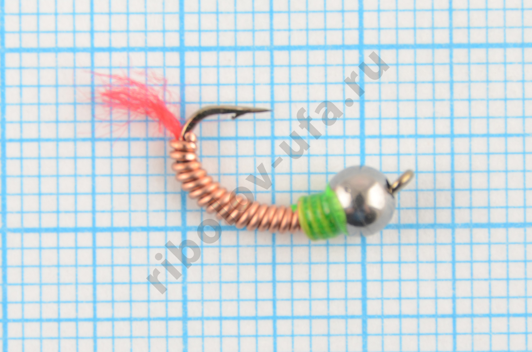 Мормышка вольфрам. Marlins Лесотка 4,0мм 0,65гр. кр.12 цв. Ni