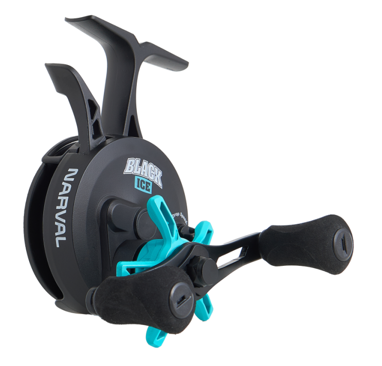 Катушка зимняя Narval Frost Black Ice 2.5:1 3+1BB #Turquoise 