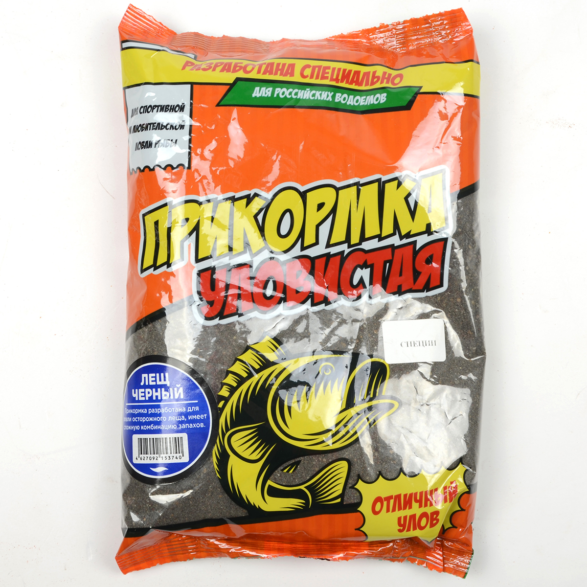 Прикормка Уловистая Лещ черный 0,8кг (специи)