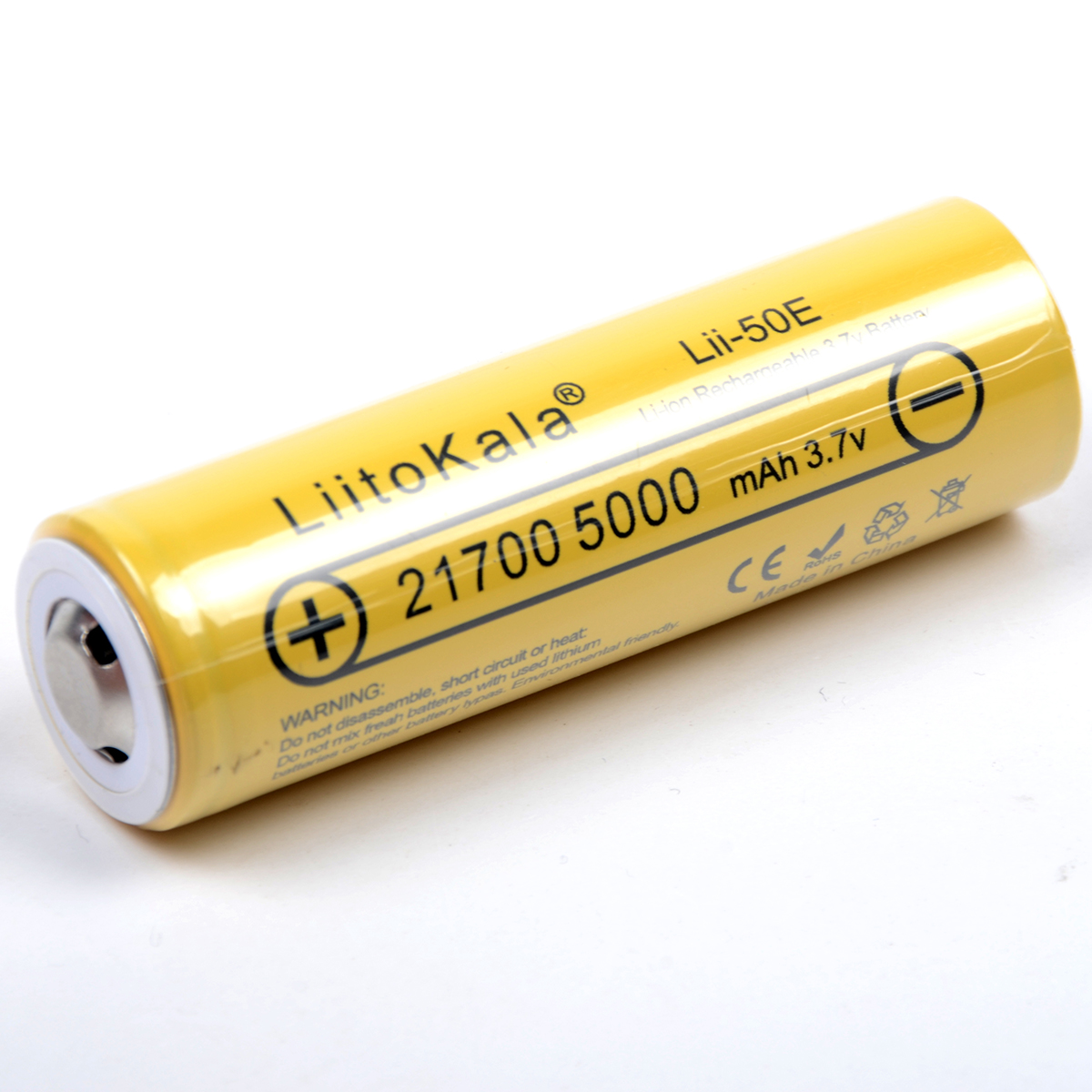 Аккумулятор LiitoKala Lii-50E-JT 21700 Без защиты 5000mAh