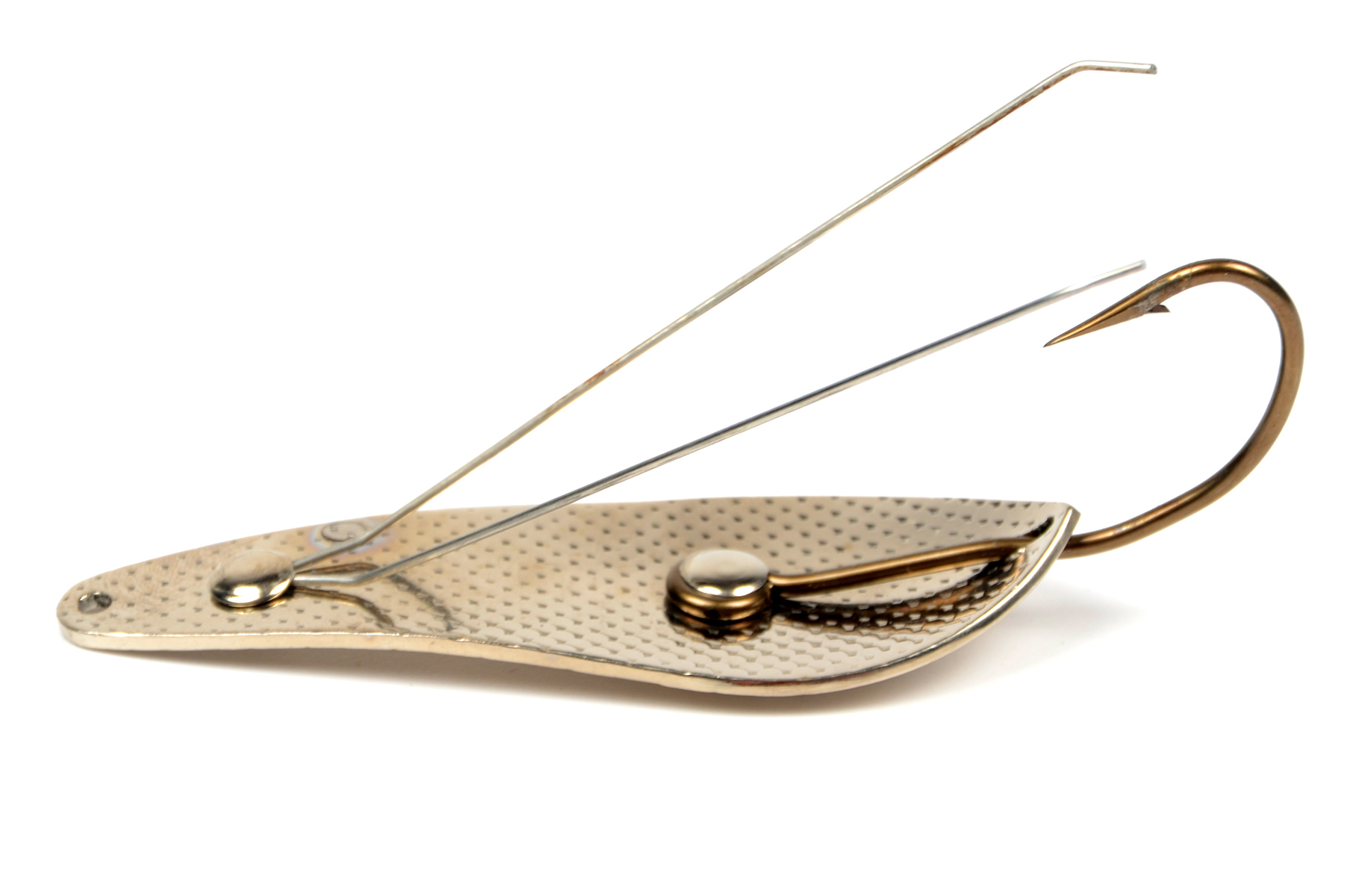 Блесна незацеп. Жор spoon №1 никель 9гр. 0,8мм 